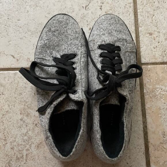 NATORI KNIT SNEAKERS Heather Gray - Picture 3 of 16